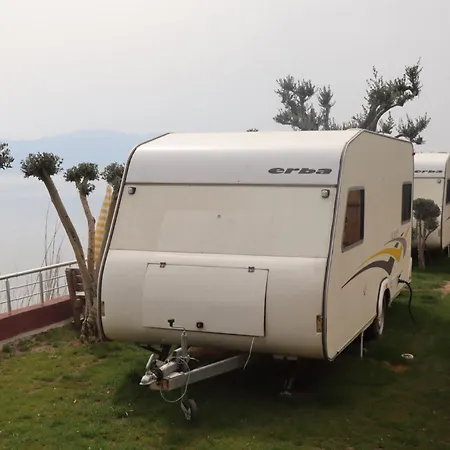 Cozy Caravan Surrounded By Nature In Iznik *